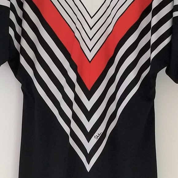 Vintage 70s Alfred Shaheen daydress housedress caftan NWOT 🎈HOST PICK x2🎈 - Picture 4 of 13